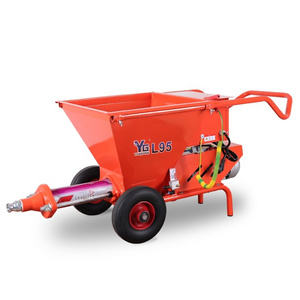 L95 wall putty cement spray dryer plaster machine mortar spray machine cement plastering equipment