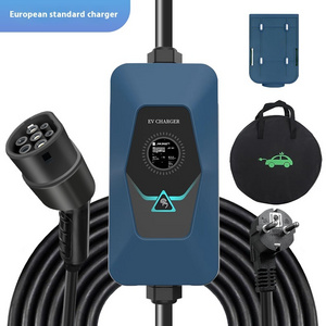 Anfu New Portable EV Charger 3.5KW-22KW Type2 Interface 7KW-15KW Output Power 32A Electric Vehicle Charging Station New Standard