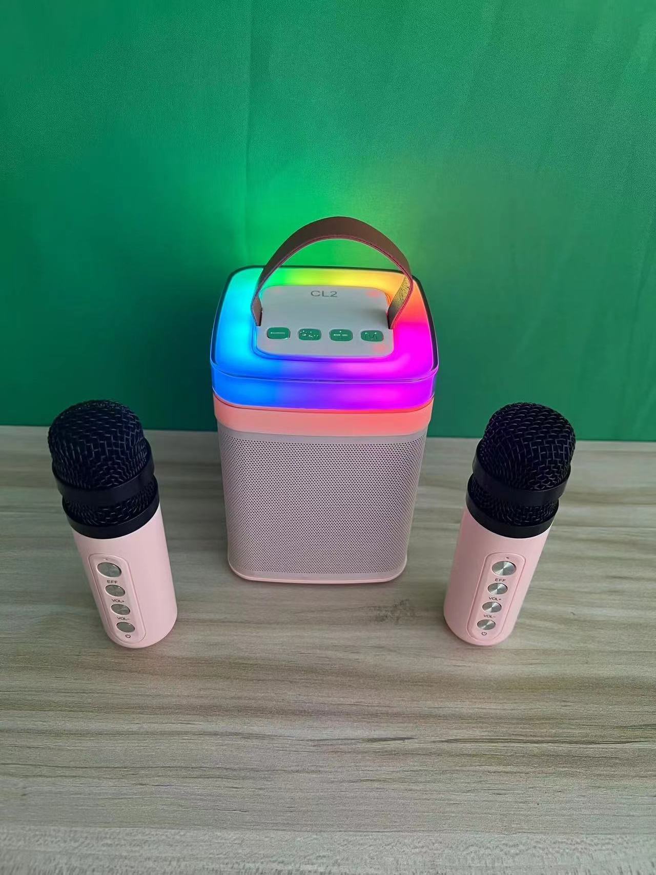 karaoke wireless microphone conference speaker CL2  with BT For home ktv Amplified Sound Box