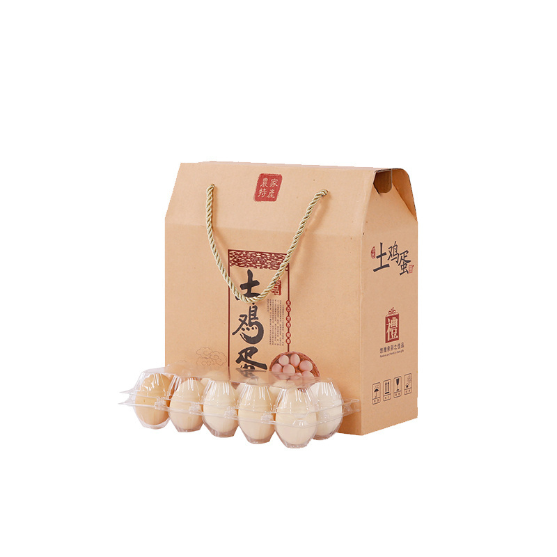 Customized egg box paper chicken egg nest box/eggs tray carton