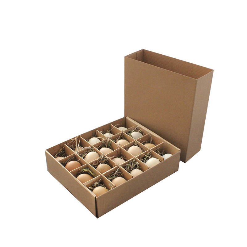 Customized egg box paper chicken egg nest box/eggs tray carton