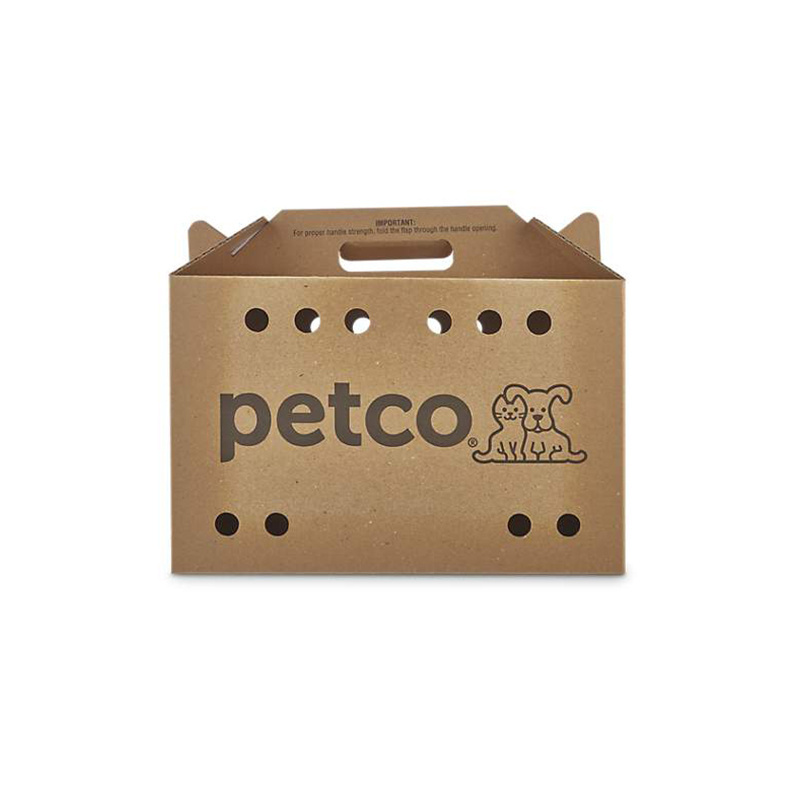 High quality pet packaging box pet carrier cardboard box