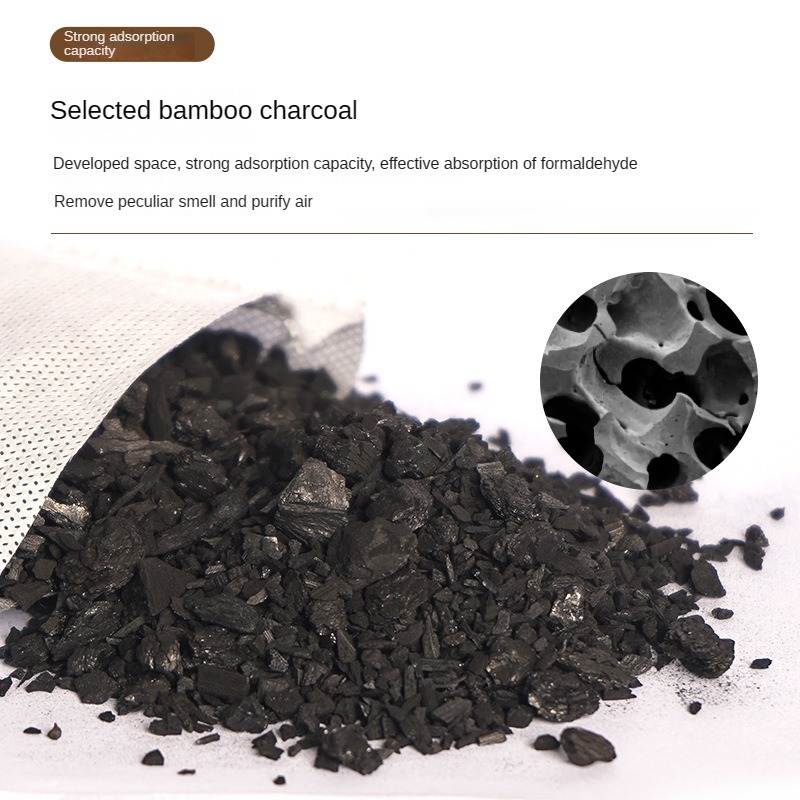 200g Bamboo Charcoal Bag Air Fresheners For Home Or Car House Natural Bamboo Charcoal Air Purifying Bag