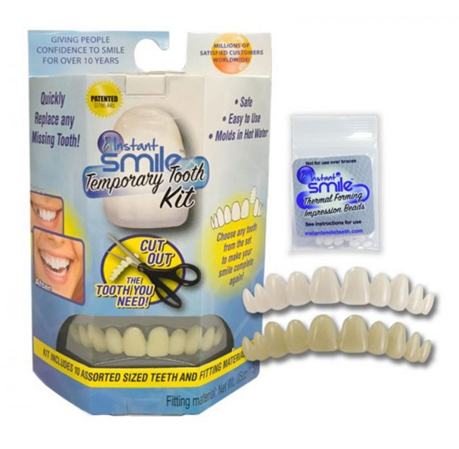 Strong Reusable Temporary Makeup Gap Filling Dental Glue Tooth Repair Thermal Forming Dentures Moldable False Teeth