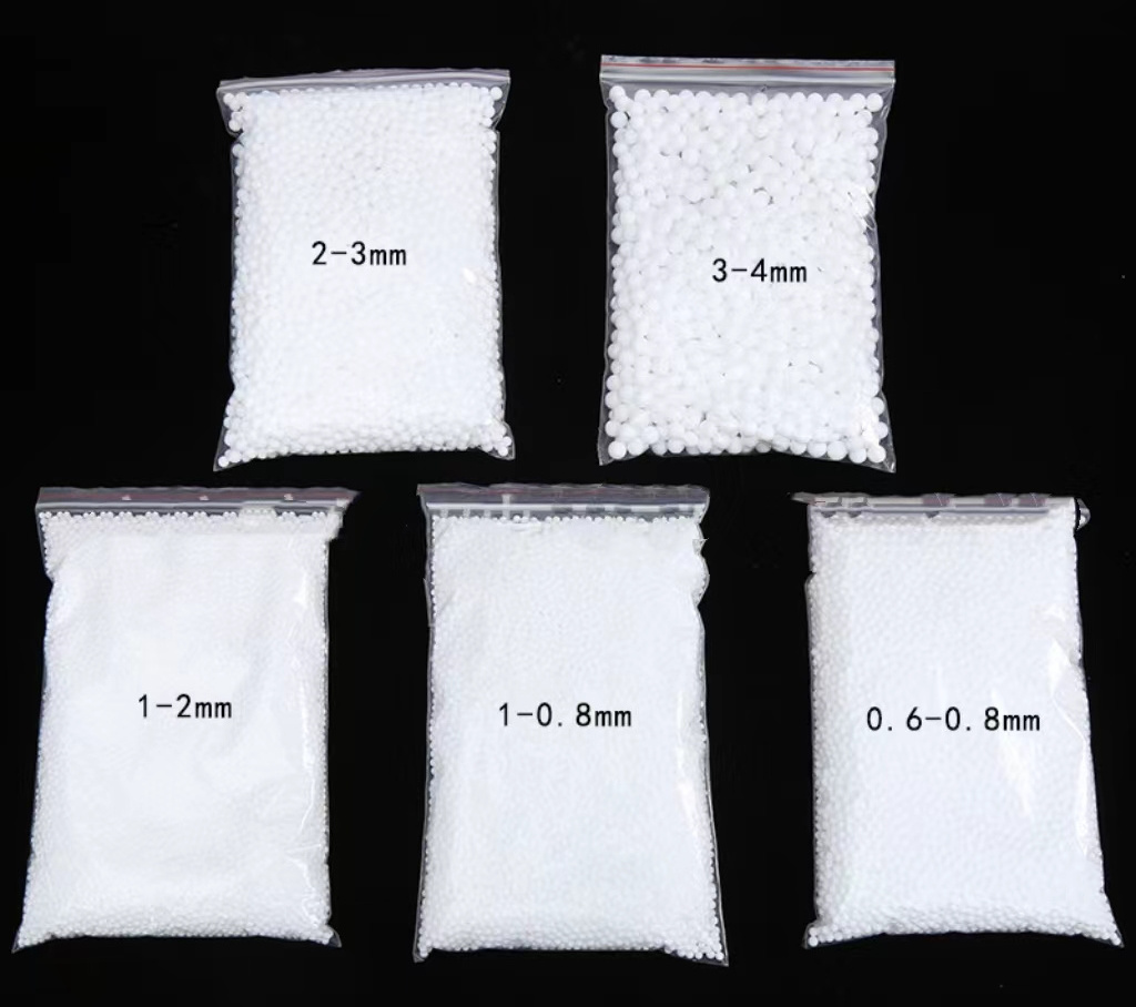 Expandable Polystyrene Resin Granules EPS EPP Foam Beads Raw Material Virgin EPS Flame Resistance