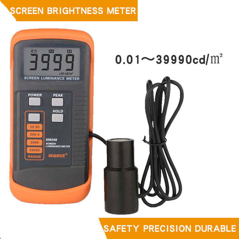 Screen Brightness Meter luminance meter 0.01-39990cd/m2 Light Detector