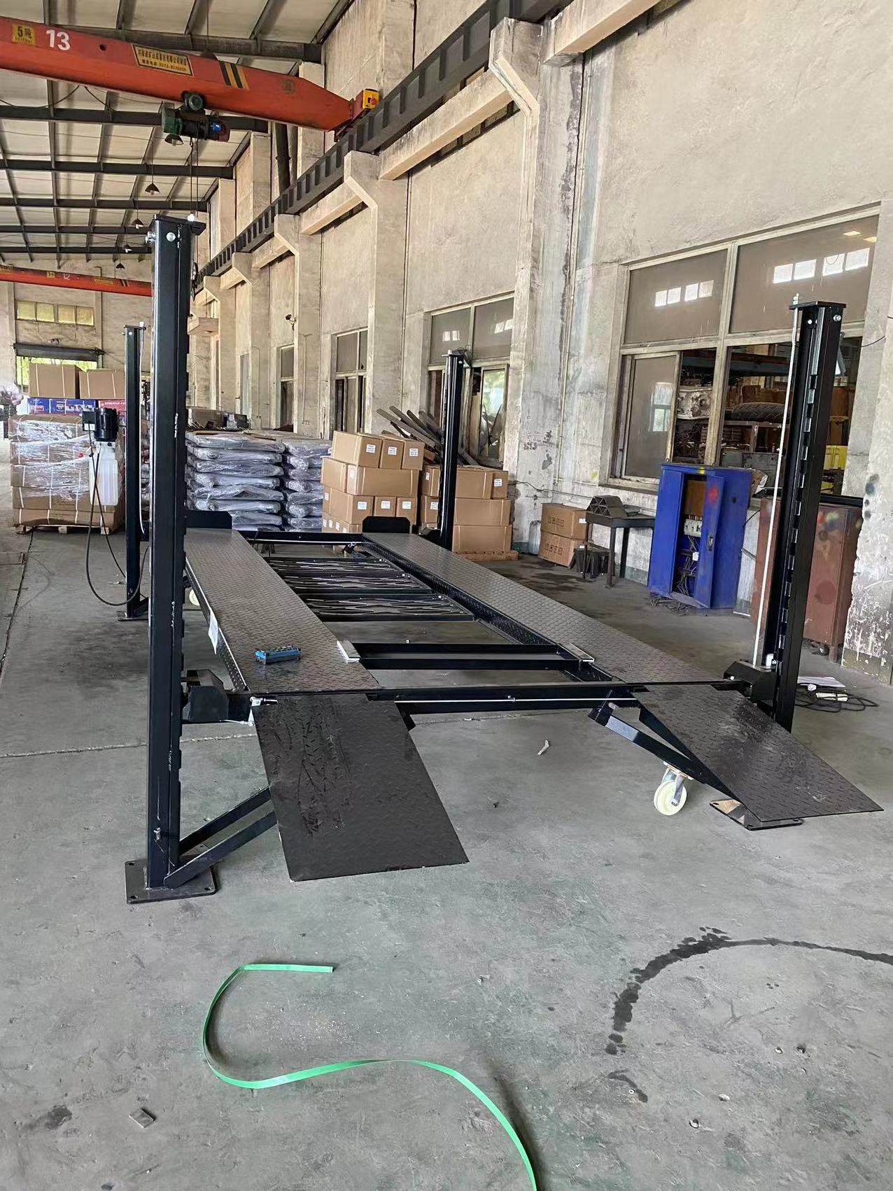 lift for vehicle mobile truck tyre changer hydraulic lift table 1 ton capacity