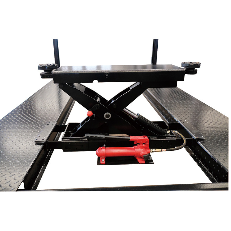 4 post car lift four post medium height car lift with hydraulic tools