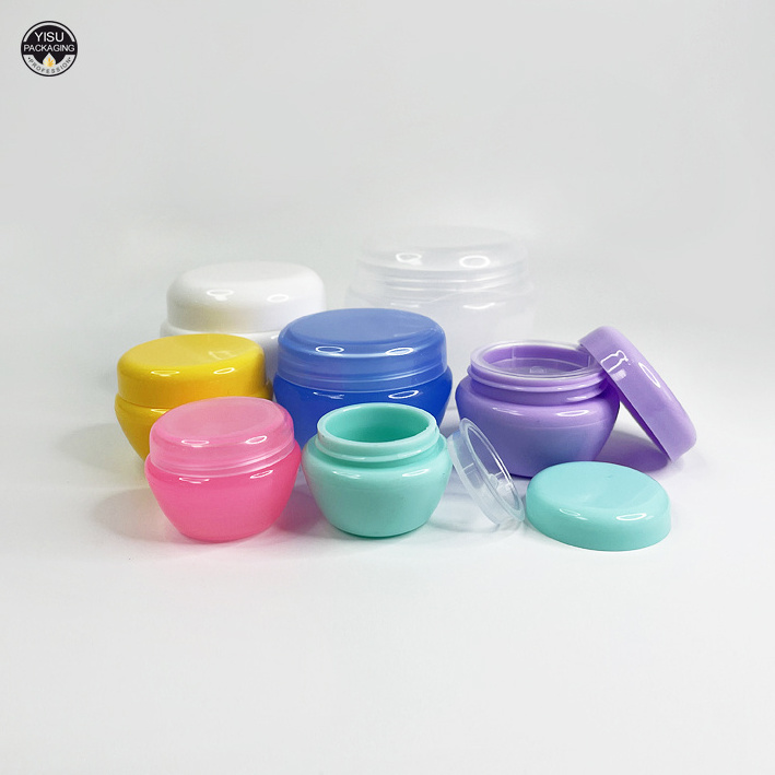 Wholesale 0.5oz 1oz 2oz Luxury Recyclable Cosmetic Plastic Jar For Body Lip Scrub Container