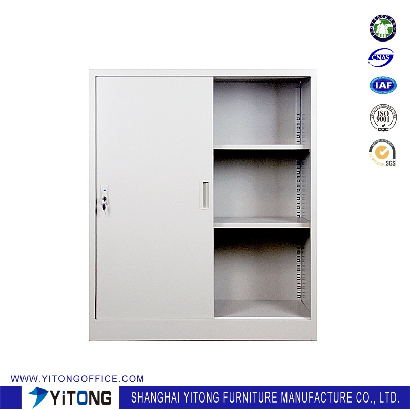 Mobile Cold Rolled Steel Plat Dense Locked File Cabinets Rustic Desk Fire Proof Office Steel 2 Doors Filing Cabinet