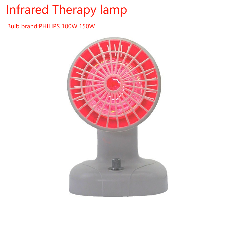 Infrared therapy lamp PAR38 150W heated red light electric baking desktop lamp