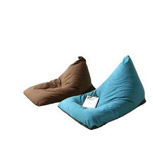 2020 New bean bag sofa Outdoor Waterproof Triangle Beanbag Chair Multi position beanbag chair with 3-5 mm Bean Bead