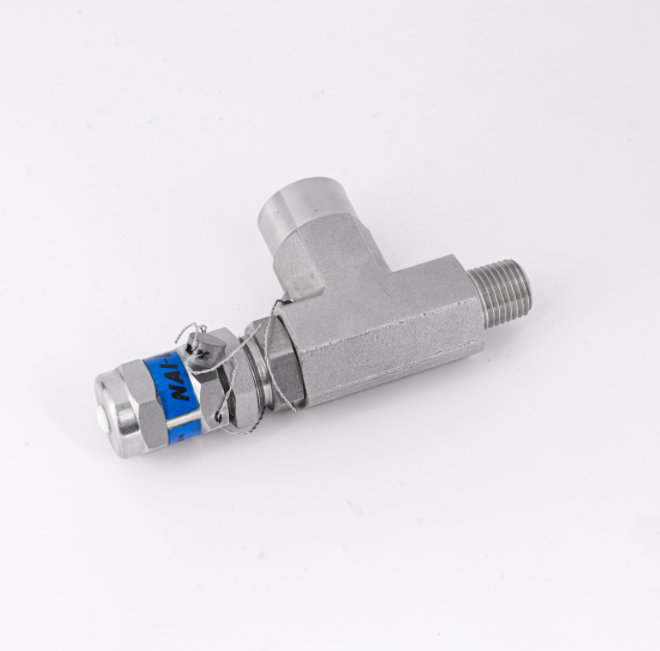 NAI LOK Stainless Steel 316 Instrument Safety Relief Valve Compression Tube End Fittings 1/4 Double Ferrule MNPT  Relief Valves