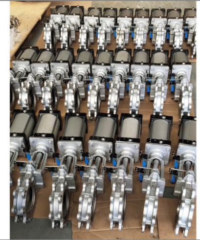 High Quality Pneumatic Control Stainless Steel Knife Gate Valve DN200