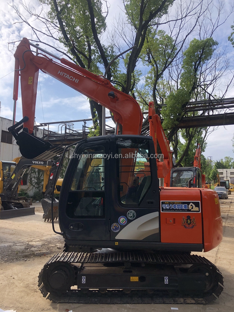 Used small Hitachi zx70 excavator / used small hitachi crawler excavator Japanese Brand 7 Ton Small Hydraulic Crawler Excavator