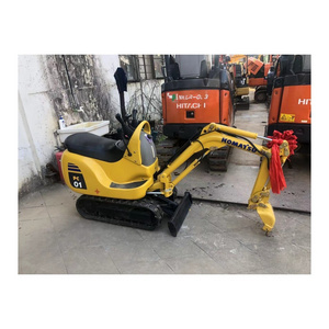 PC01  KOMATSU miniest mini  small good price crawler used excavator SECOND 01 240 480 320  working second hand medium excavator