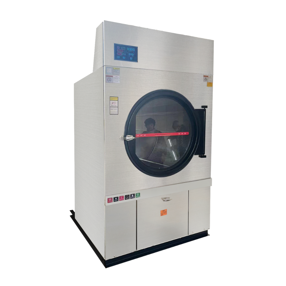 Fully Automatic Laundry Tumble commercial large stainless steel drum 30kg industrial dryer for hospital use