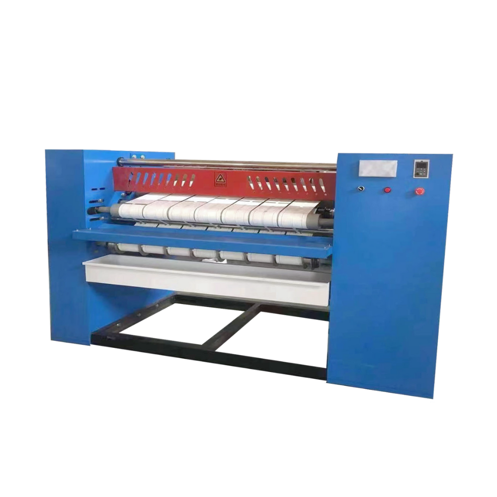 self contained dream blind cutting ironing and pressing integra and wrapping machine for clothes board in launda