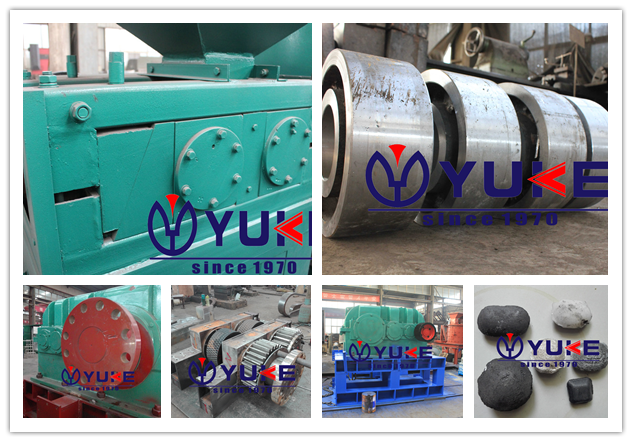 Iron ore fines briquette machine /metal briquetting press/hydraulic dry powder briquetting machine with whole line