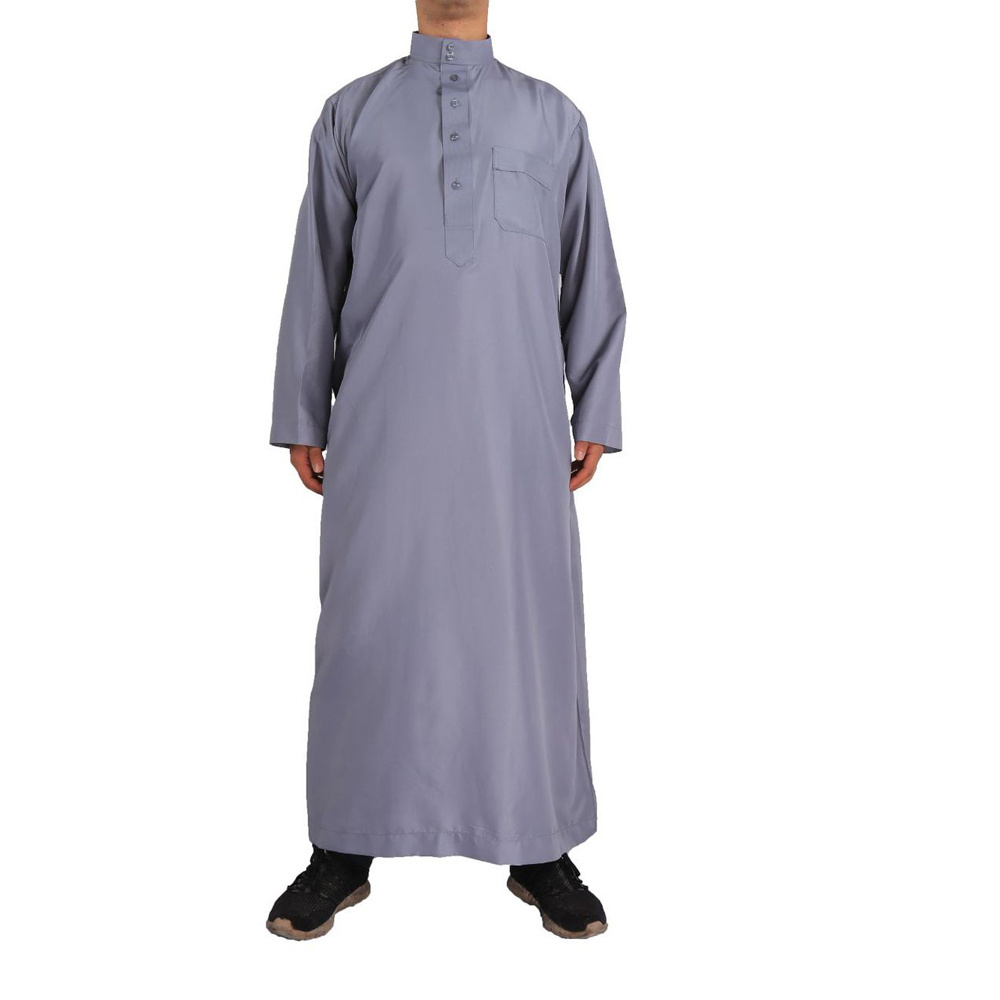 Dubai Abaya Arab Islamic Men Shirt Thobe Skirt Islamic Clothing Muslim Dress Men Plus Size Men's Clothing