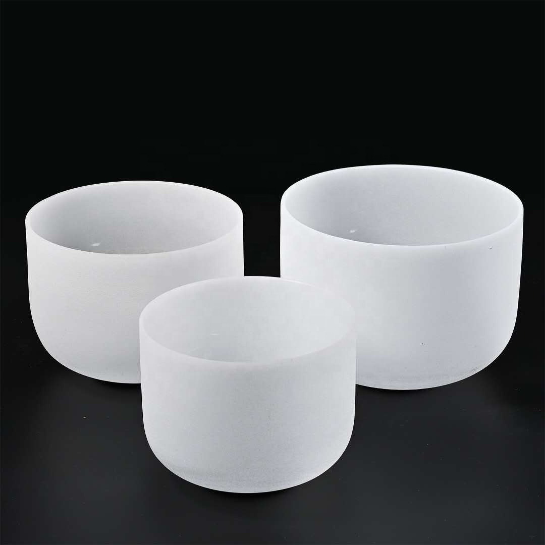 6 Inch - 20 Inch Quartz Crystal Singing Bowl for Healing