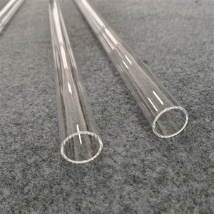 Heat Resistance Clear Quartz Glass Tube High-temperature Quartz Pipe