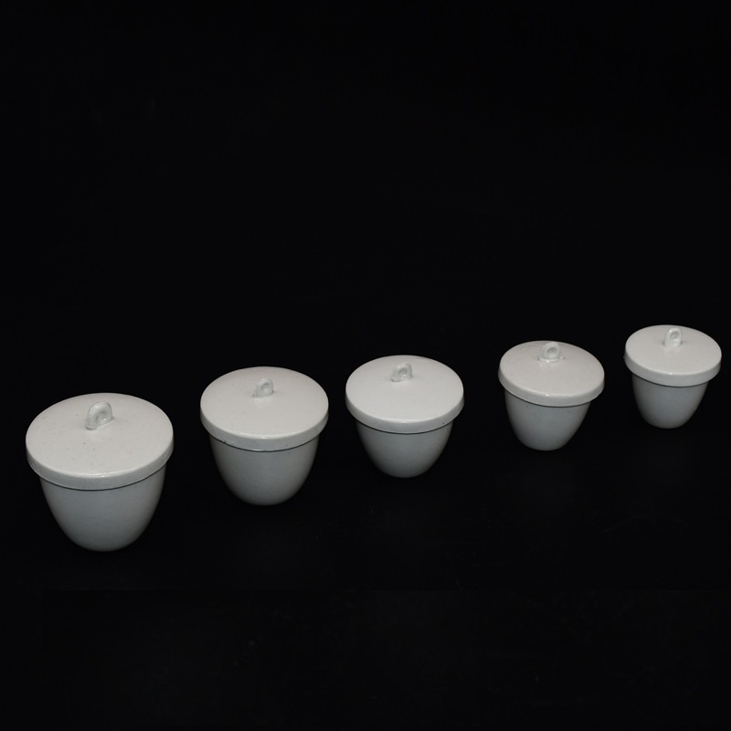 Crucible Porcelain with Lids 50 ml