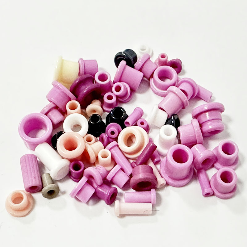 In Stock Pink Color Textile Ceramic Eyelets Wire Guide in Coiling Machine and Spinning and Weaving Machinery Industrial Ceramic