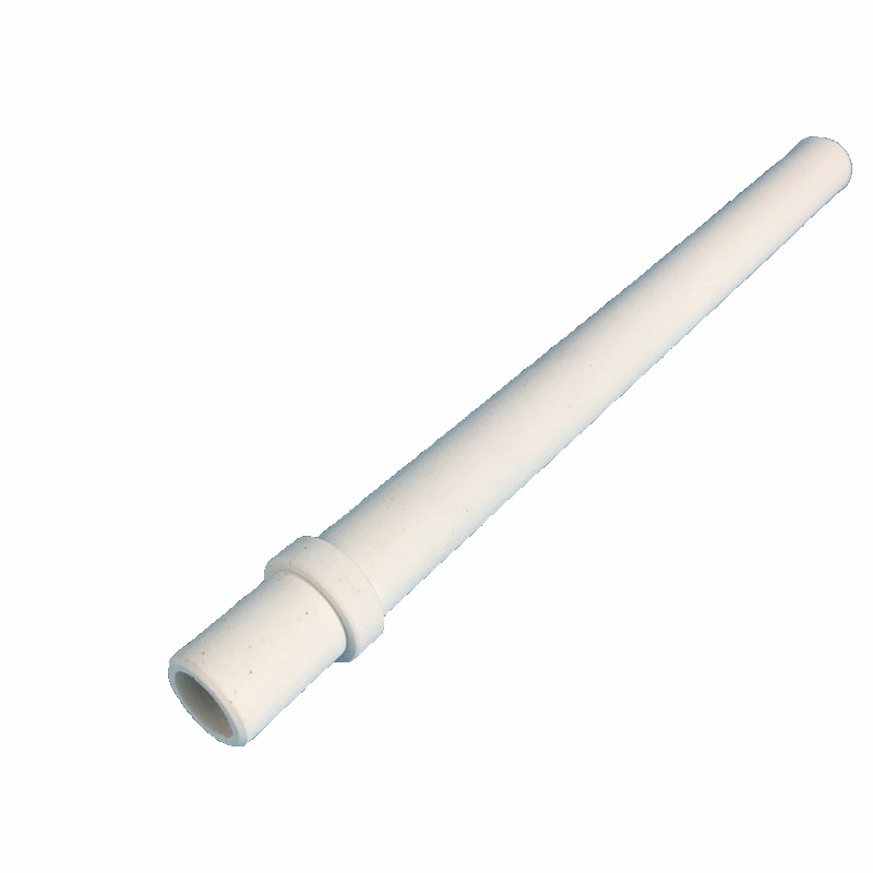 High Strength Alumina Al2o3 Threaded Ceramic Tubes for Heating Support