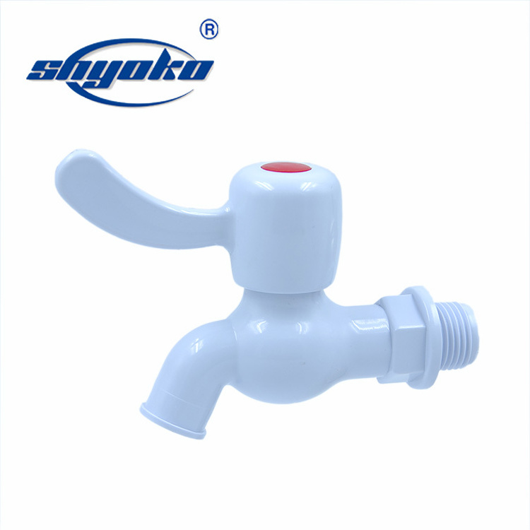 plastic faucet tap single handle bathroom faucet Outdoor Plastic Material water saving tap washing machine water tap