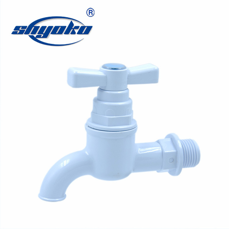 plastic faucet tap single handle bathroom faucet Outdoor Plastic Material water saving tap washing machine water tap