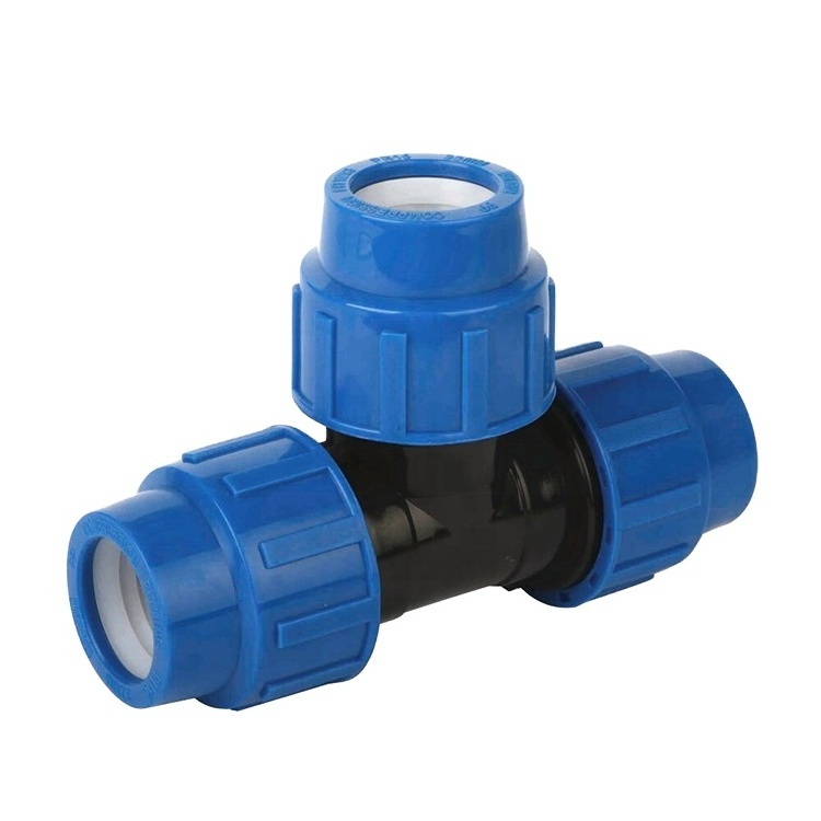 Wholesale Italy type equal  tee pp compression fitting