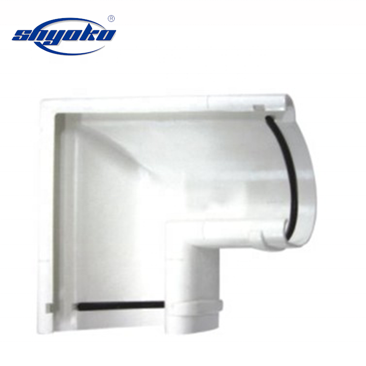 PVC rain gutter plastic roof gutter fittings holder