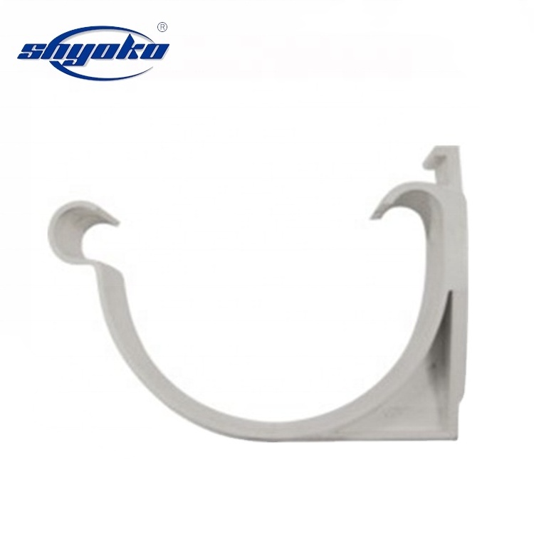 PVC rain gutter plastic roof gutter fittings holder