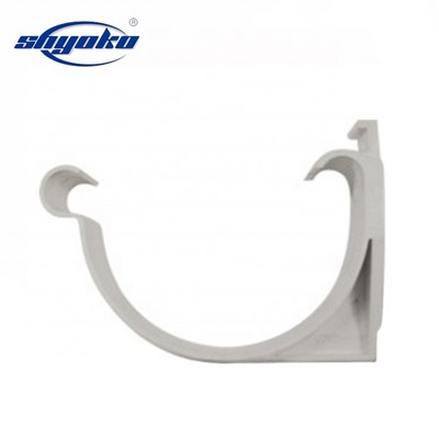 PVC rain gutter plastic roof gutter fittings holder