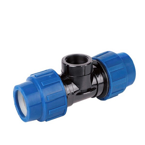 Wholesale Italy type equal  tee pp compression fitting