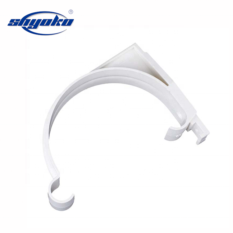 factory price pvc rainwater gutters fittings gutters clip