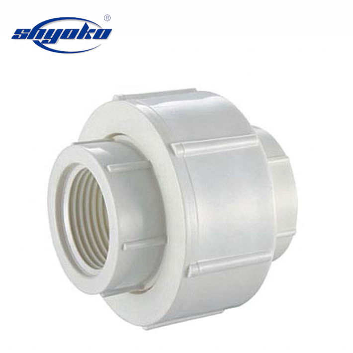 BSPT pipe fitting nipper PVC thread water supply pipe connector for Africa marketing