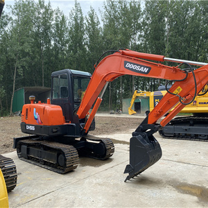 Used/ second- hand mini doosan dh55 excavator cons doosan55 5 ton excavator with blade digger machine 5 ton