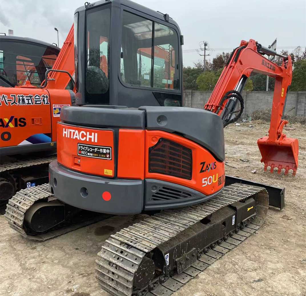 90% new mini high quality good condition Hitachi ZX50U 5 ton excavator