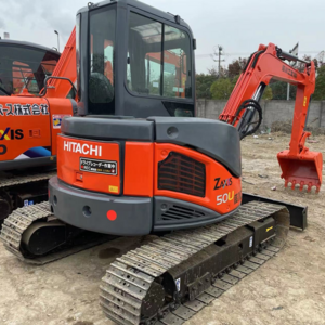 90% new mini high quality good condition Hitachi ZX50U 5 ton excavator