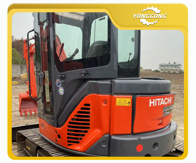 90% new mini high quality good condition Hitachi ZX50U 5 ton excavator