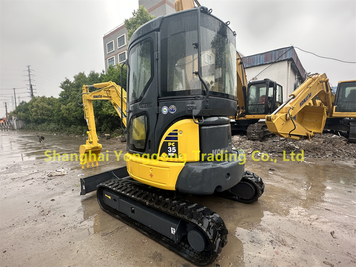 EPA/CE 95% new used crawler mini excavator komatsu pc35