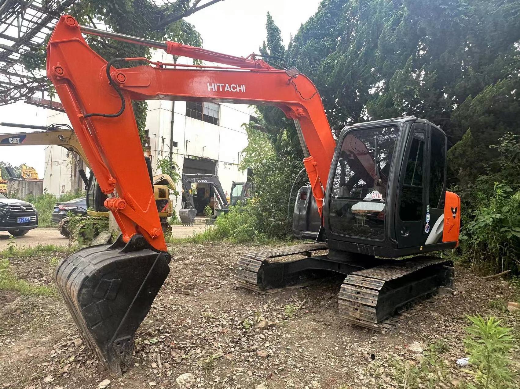 kubota163 used mini excavators popular sold in USA and Canada with good conditions