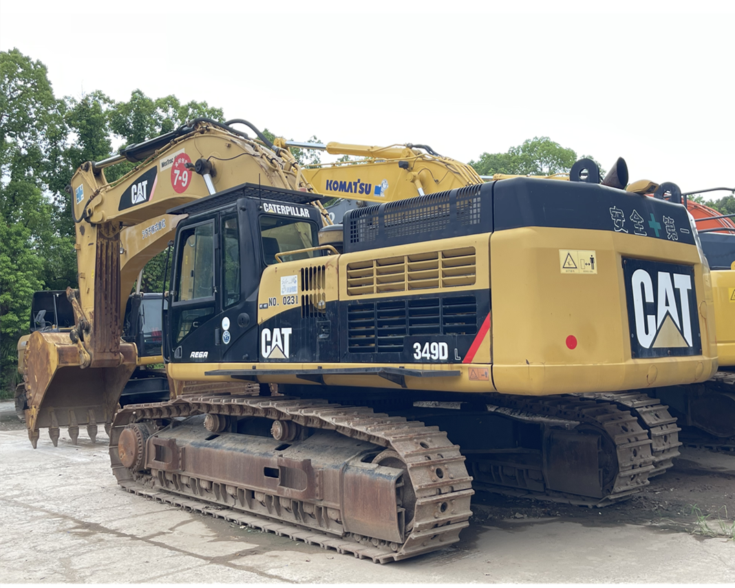 caterpillar cat 349 ton excavator low price second-hand crawler excavator used Excavators