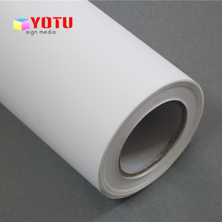 eco solvent pp synthetic paper, polypropylene film, display pp film