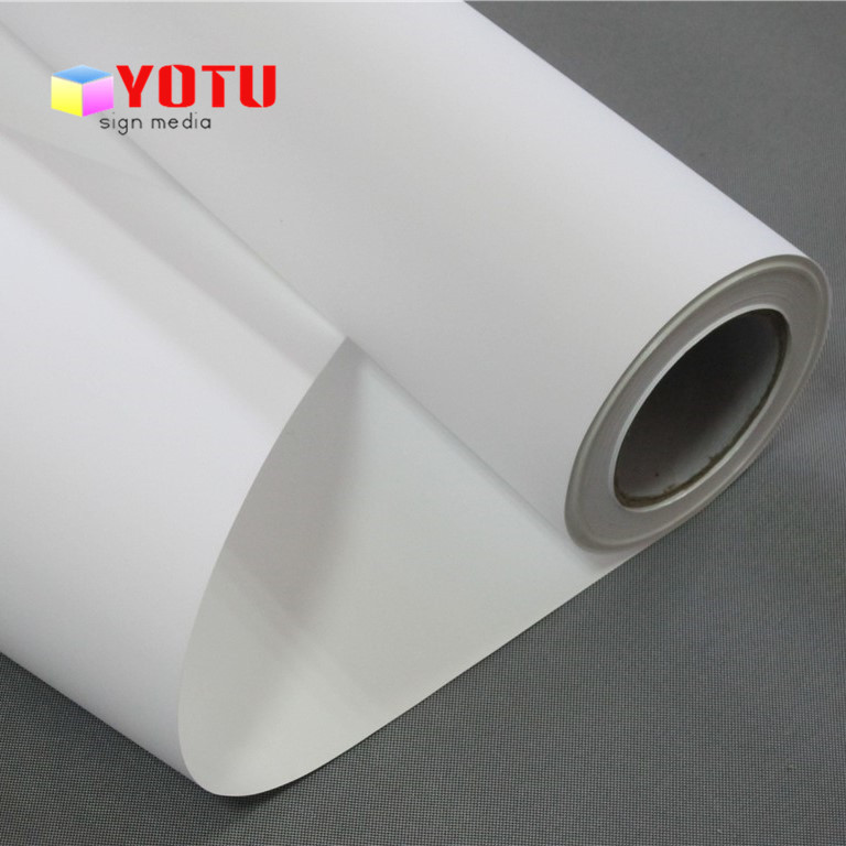 eco solvent pp synthetic paper, polypropylene film, display pp film