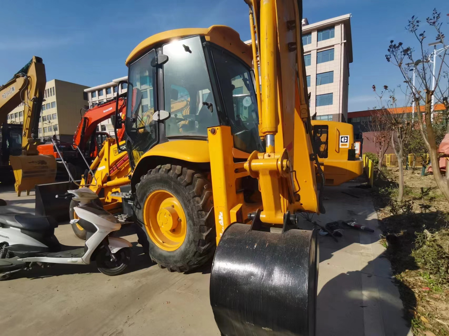 Super good quality used JCB 3CX Towable backhoe for Sale/Used Backhoe Loader 3CX Wheel Loader JCB3CX