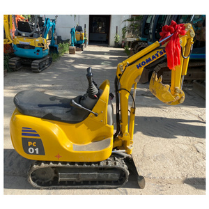 Used Engineering & Construction Machinery used mini excavadora komatsu pc01 excavator 1ton