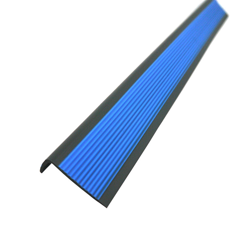 Class 1 fire resistance pvc step nosing flexible pvc bullnose rounded pvc stair nosing